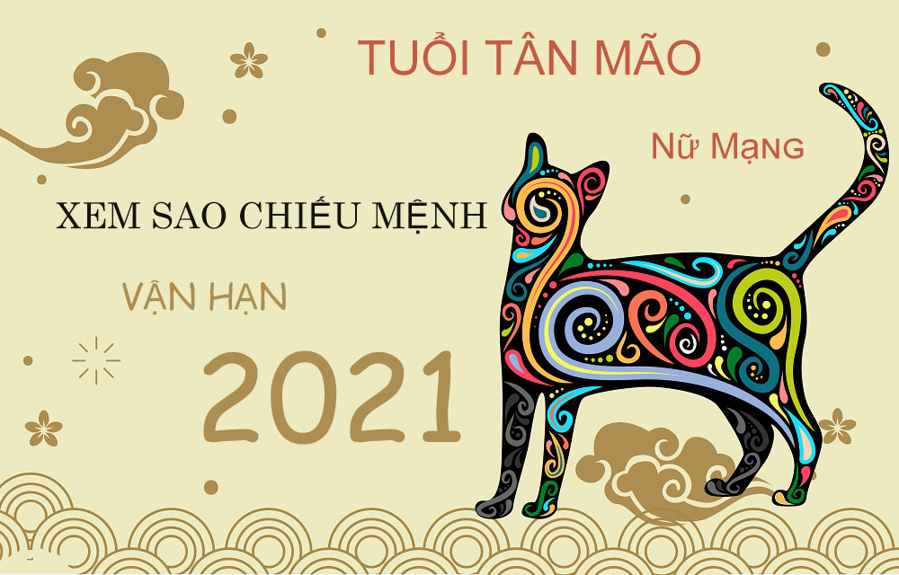 Xem sao chiếu mệnh vận hạn năm 2021 cho tuổi Tân Mão 1951 nam mạng