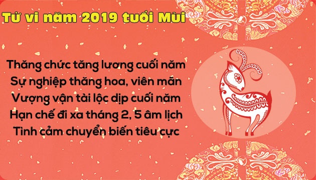 tu vi nam 2019 tuoi mui su nghiep thang hoa tinh cam tut doc